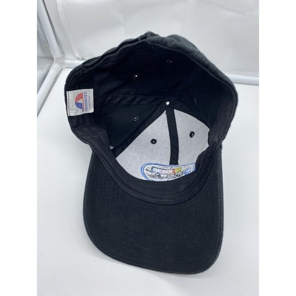 Nascar Nationwide Series Black Baseball Hat Cap Adjustable Hook Loop - Picture 5 of 6